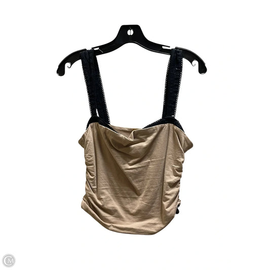 Top Sleeveless By Free People In Brown, Size: M