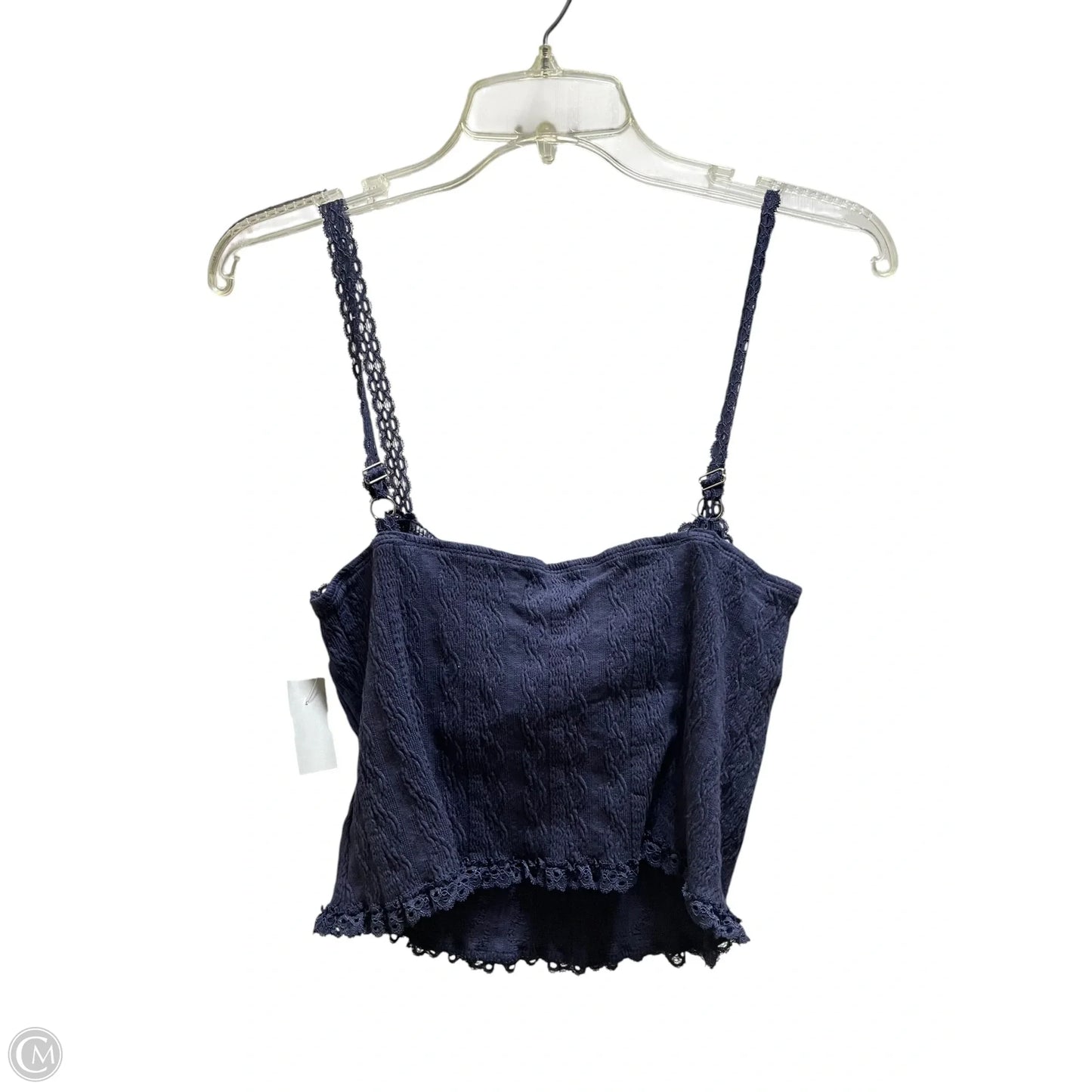 Top Sleeveless By Edikted In Navy, Size: L