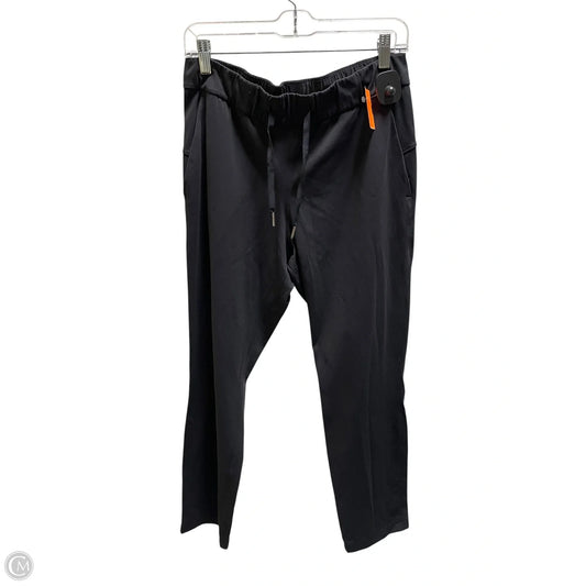 Athletic Pants By Lululemon In Black, Size: 8