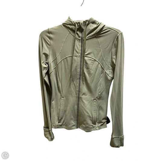 Athletic Jacket By Lululemon In Green, Size: 6