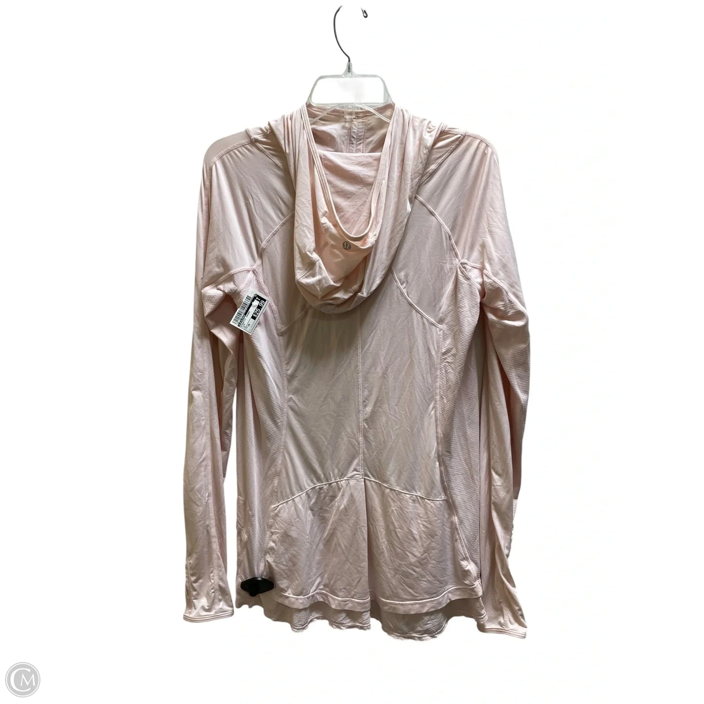 Athletic Jacket By Lululemon In Pink, Size: 10