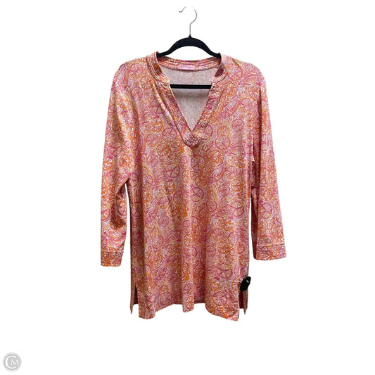 Dress Designer By Lilly Pulitzer In Orange, Size: Xl