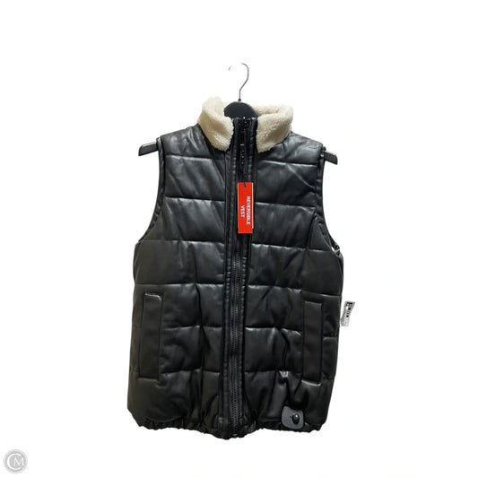 Vest Designer By Rebecca Minkoff In Black, Size: M
