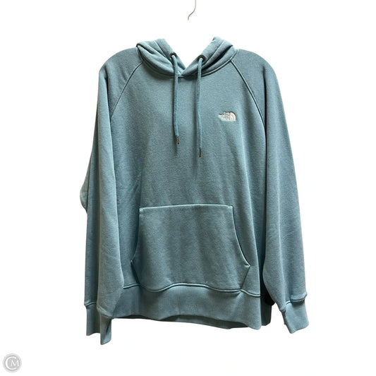Sweatshirt Hoodie By The North Face In Blue, Size: L