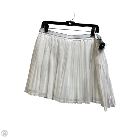 Athletic Skirt By Calia In White, Size: Xl