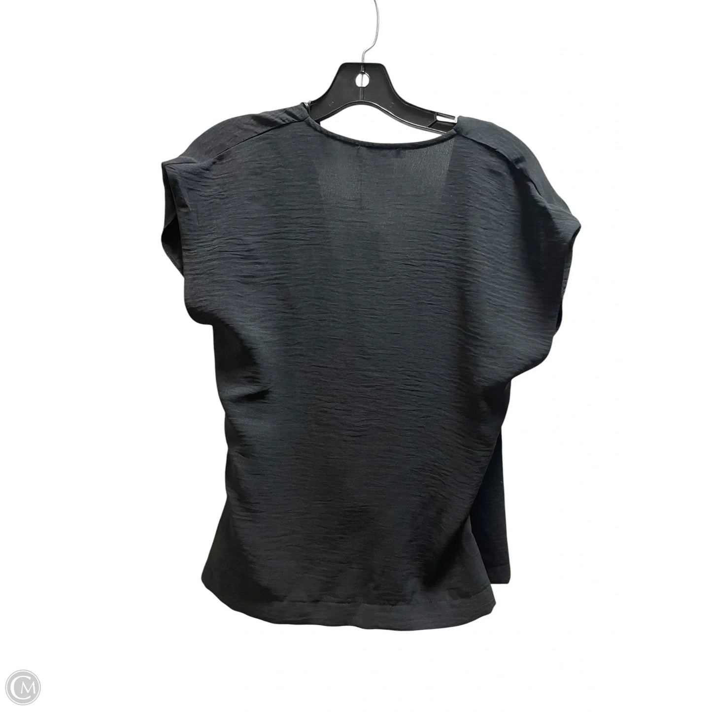 Top Short Sleeve By Zara In Black, Size: M