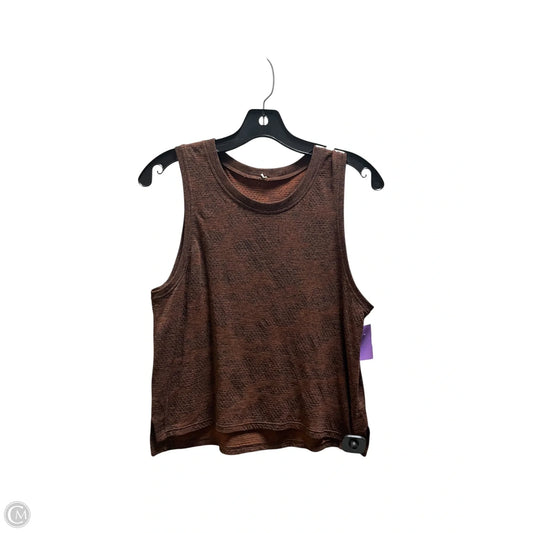 Athletic Tank Top By Lululemon In Brown, Size: S