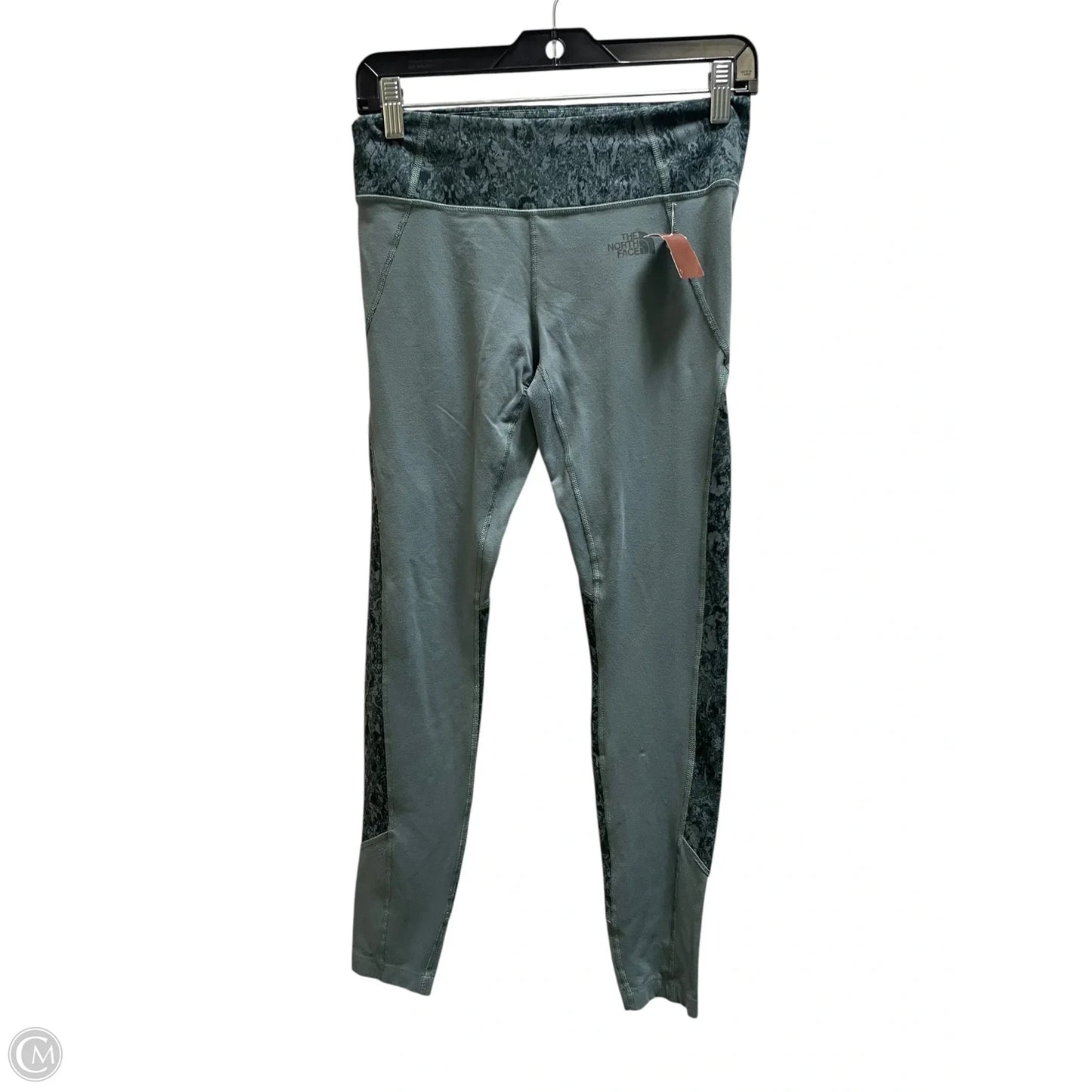 Athletic Leggings By The North Face In Green, Size: S