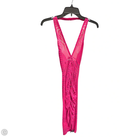 Dress Casual Midi By Pretty Little Thing In Pink, Size: 8