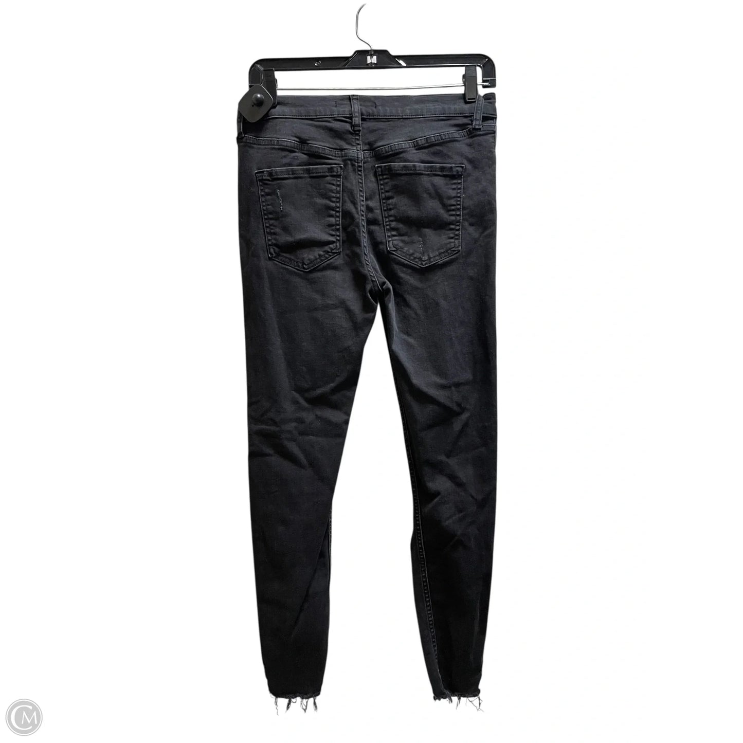 Jeans Skinny By Free People In Black, Size: 6