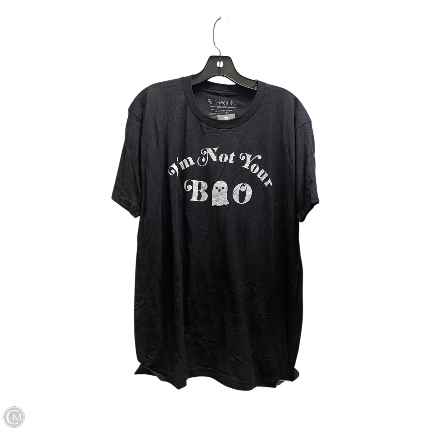 Top Short Sleeve By Fifth Sun In Black, Size: M