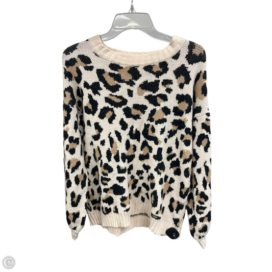 Sweater By Entro In Animal Print, Size: S