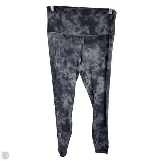 Athletic Leggings By Lululemon In Grey, Size: 8
