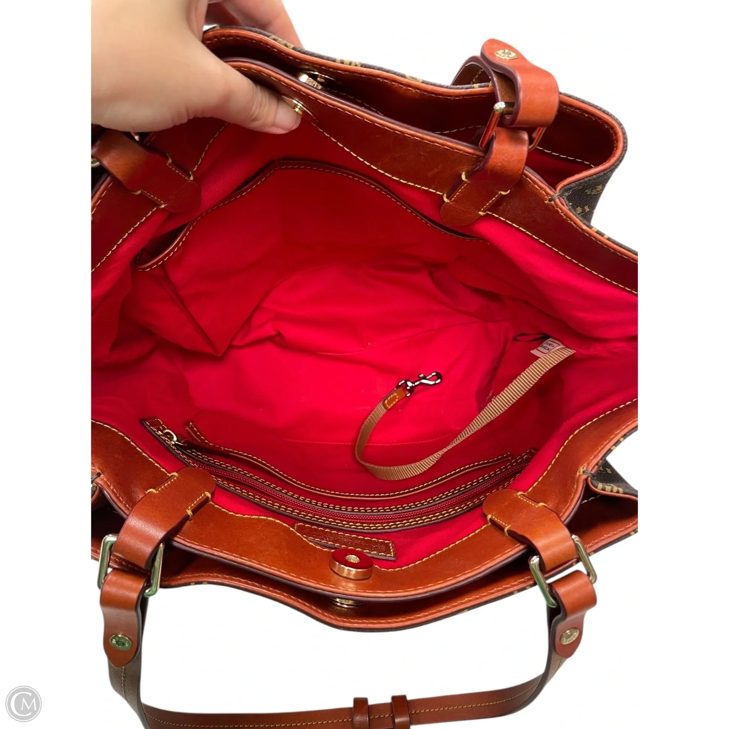 Handbag Designer By Dooney And Bourke, Size: Large