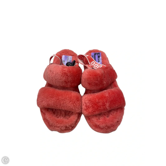 Shoes Designer By Ugg In Orange, Size: 7