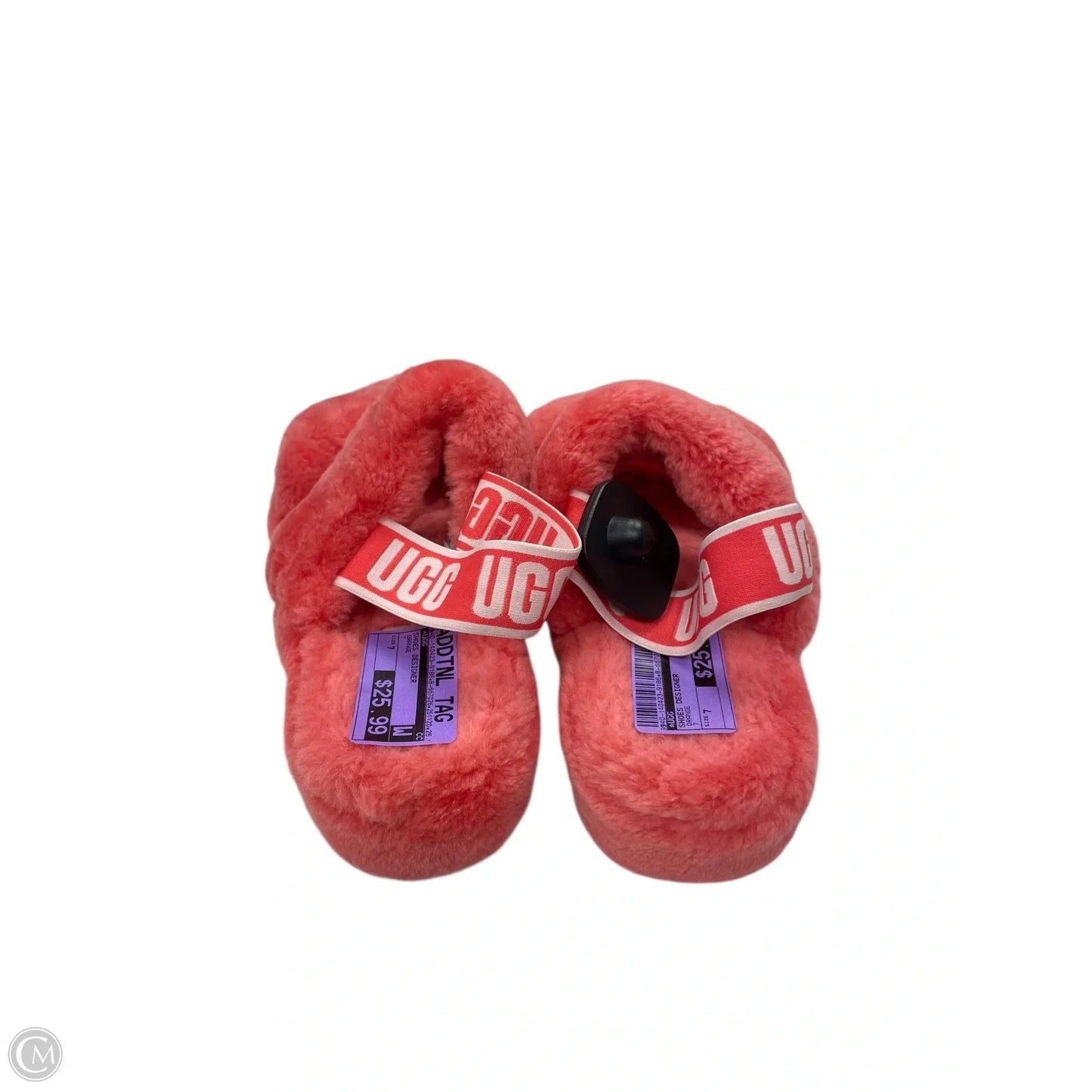 Shoes Designer By Ugg In Orange, Size: 7