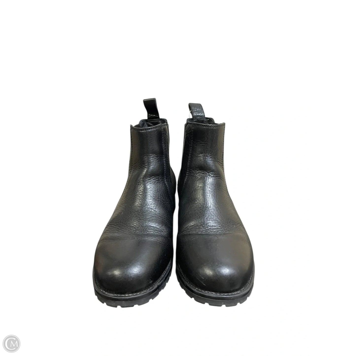 Boots Ankle Heels By Aldo In Black, Size: 8