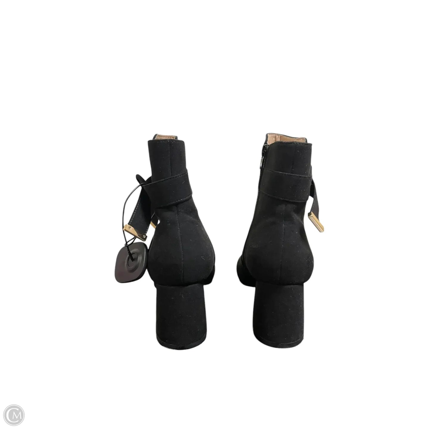 Boots Ankle Heels By Avon In Black, Size: 7