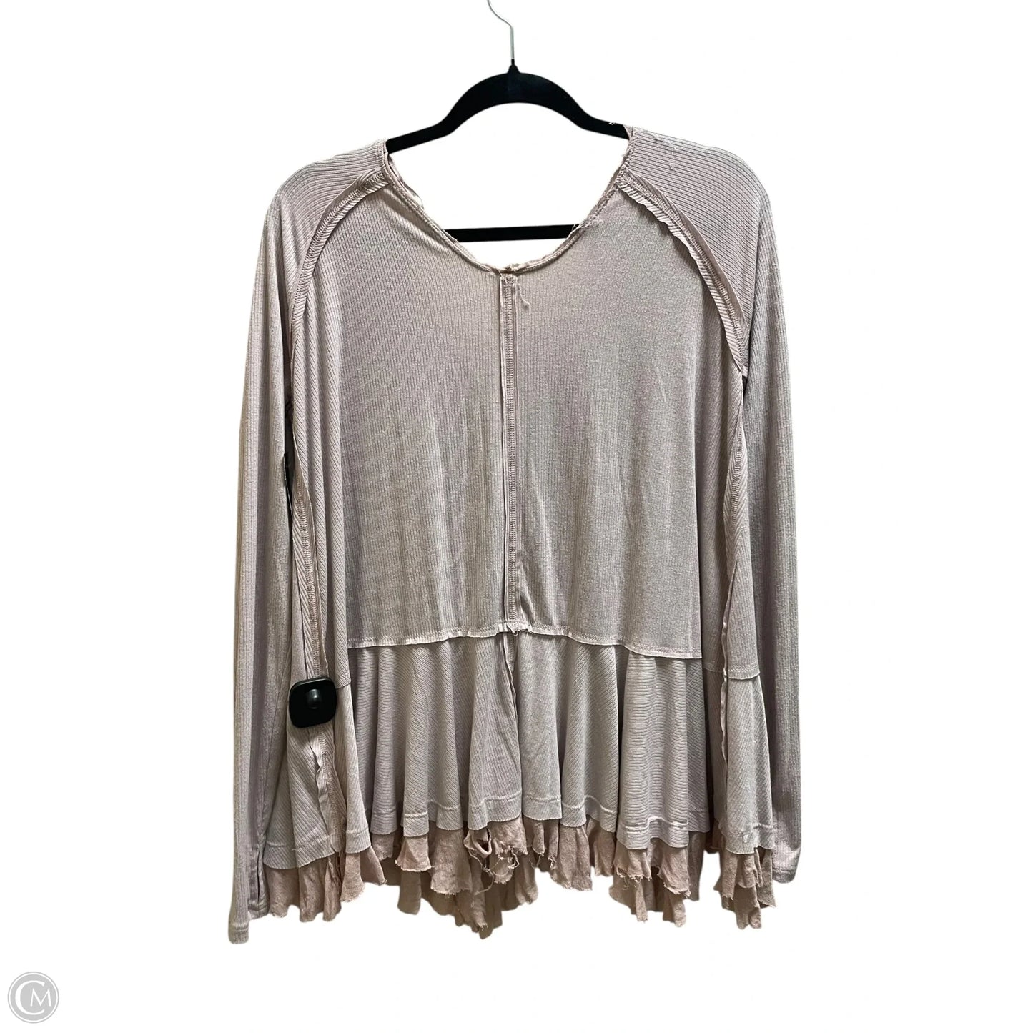 Top Long Sleeve By Free People In Purple, Size: S