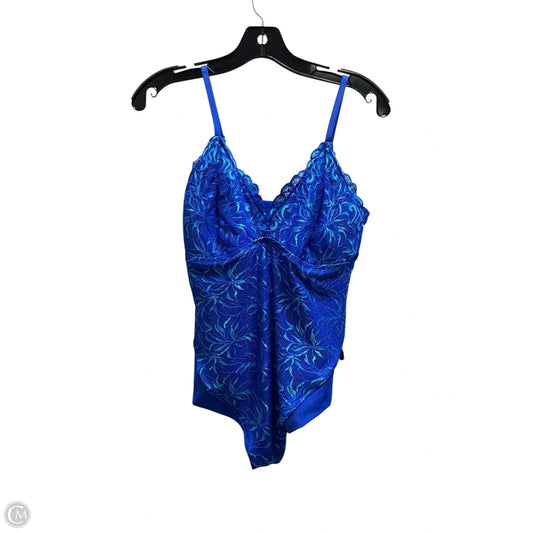 Bodysuit By Clothes Mentor In Blue, Size: S