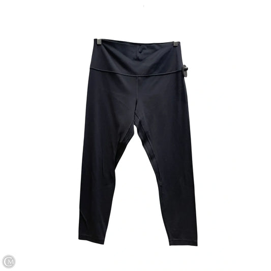 Athletic Leggings By Lululemon In Black, Size: 10