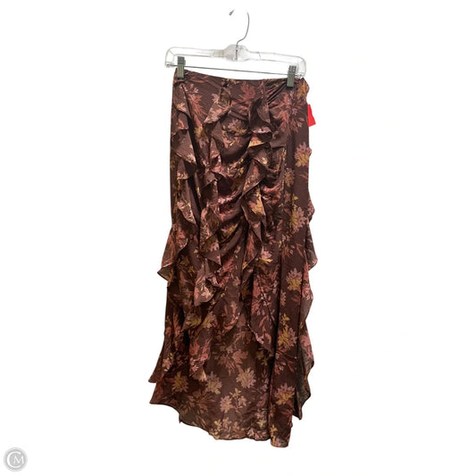 Skirt Maxi By Free People In Red, Size: 0
