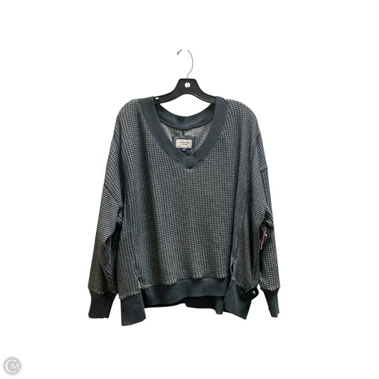 Top Long Sleeve By American Eagle In Blue, Size: S