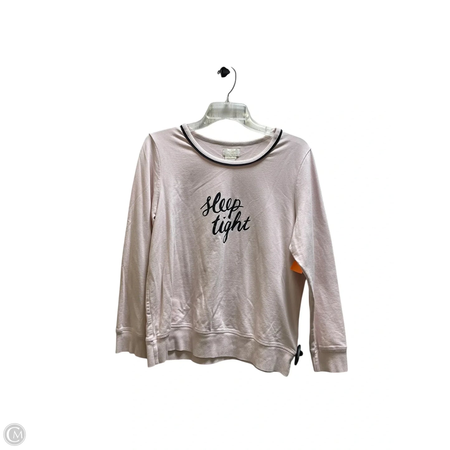 Top Long Sleeve Designer By Kate Spade In Pink, Size: S