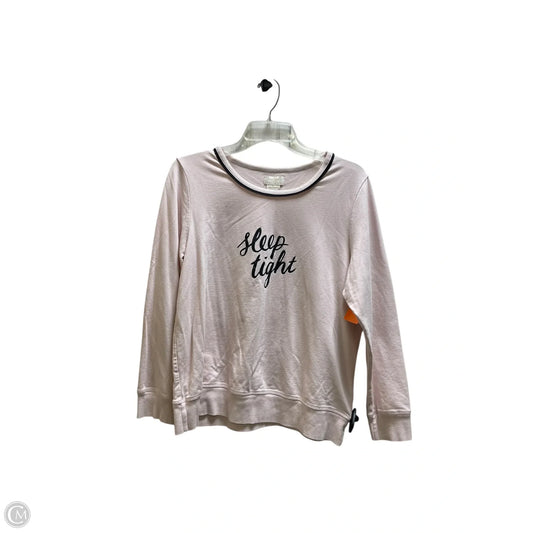 Top Long Sleeve Designer By Kate Spade In Pink, Size: S