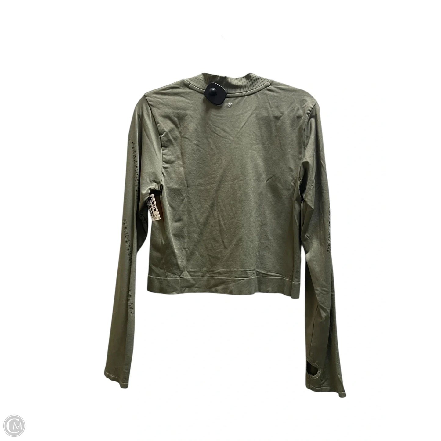 Athletic Top Long Sleeve Collar By Old Navy In Green, Size: 3x