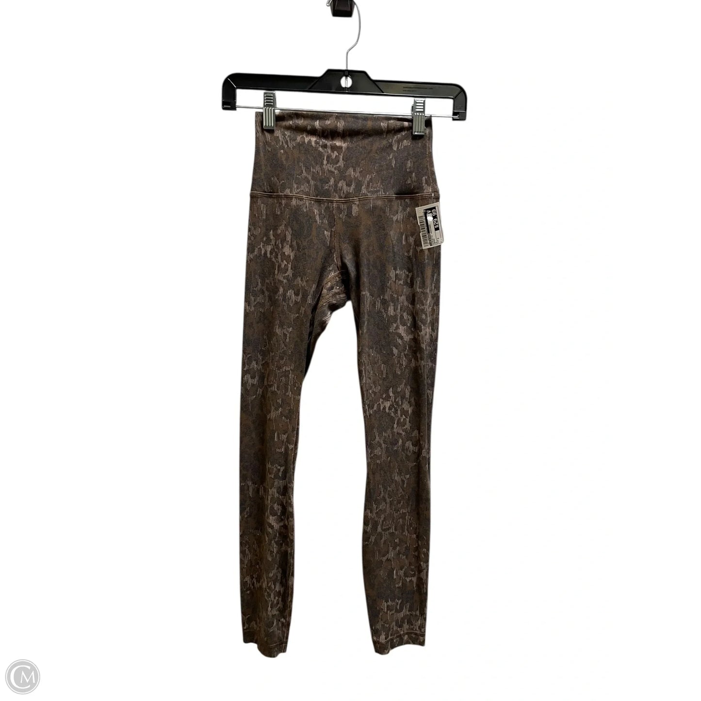 Athletic Leggings By Lululemon In Brown, Size: 2