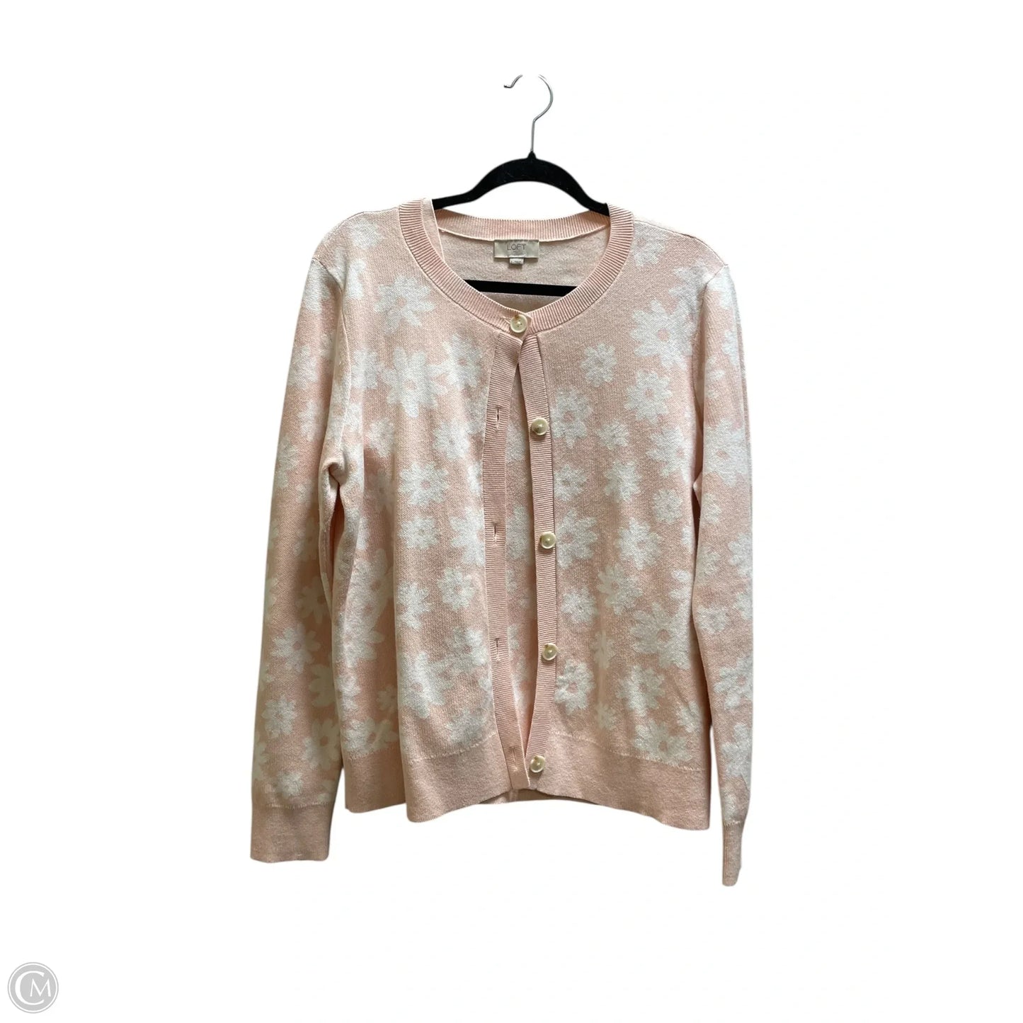 Sweater 2pc By Loft In Pink, Size: L