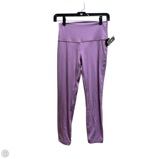 Athletic Leggings By Lululemon In Purple, Size: 6