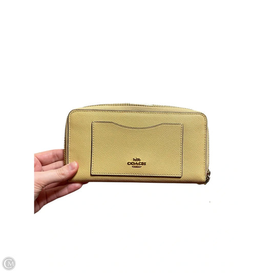 Wallet Designer By Coach, Size: Medium