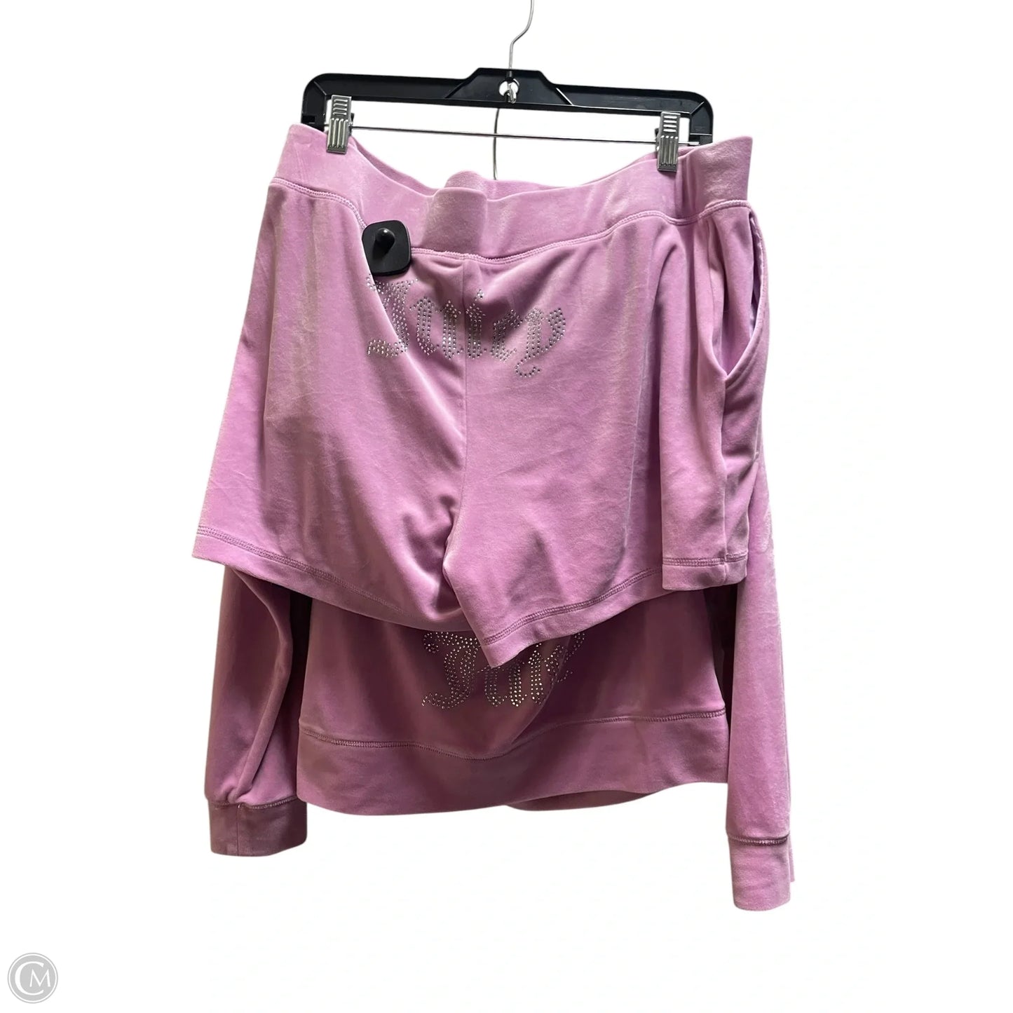 Shorts Set By Juicy Couture In Pink, Size: Xl
