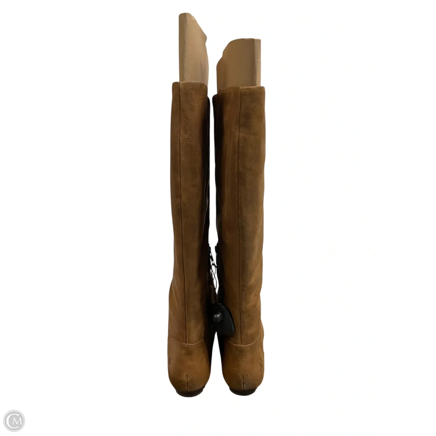 Boots Knee Flats By Born In Brown, Size: 11