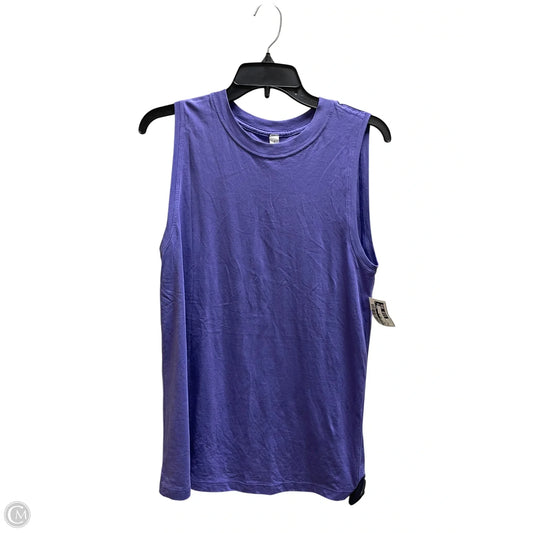 Athletic Tank Top By Lululemon In Purple, Size: 4