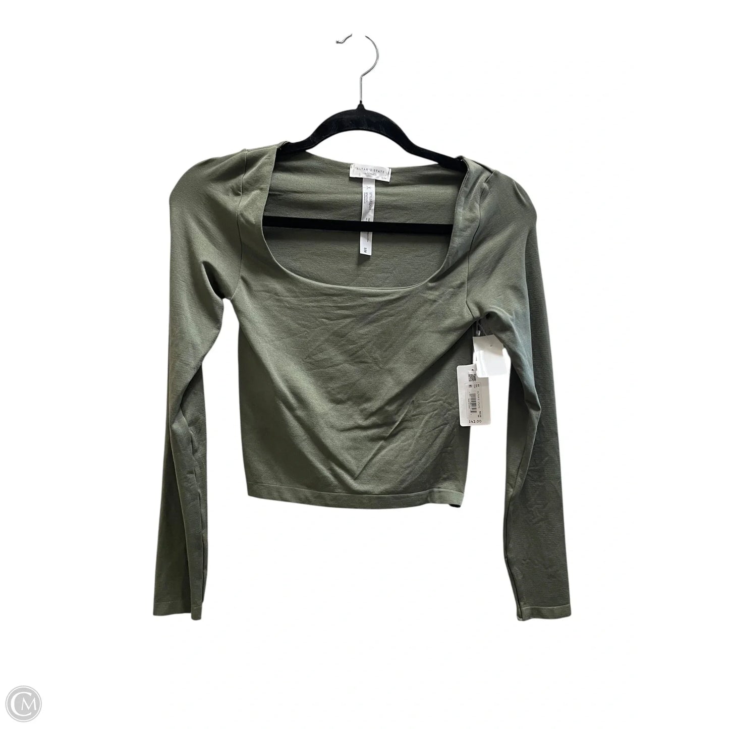 Top Long Sleeve By Altard State In Green, Size: M