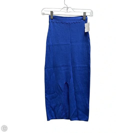 Skirt Maxi By Free People In Blue, Size: Xs