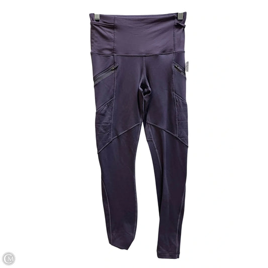 Athletic Leggings By Lululemon In Purple, Size: 4