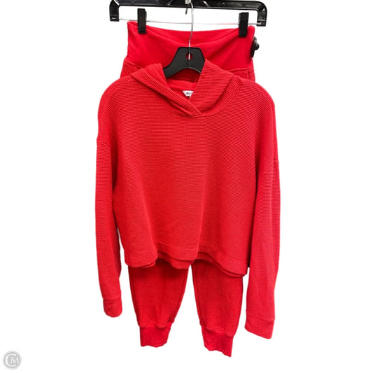 Athletic Pants 2pc By Athleta In Red, Size: Xxs