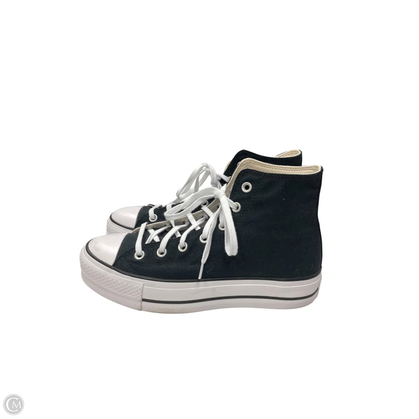 Shoes Sneakers Platform By Converse In Black, Size: 9