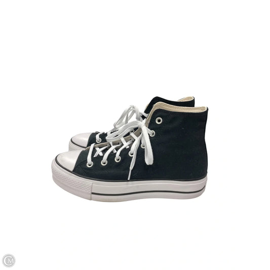 Shoes Sneakers Platform By Converse In Black, Size: 9