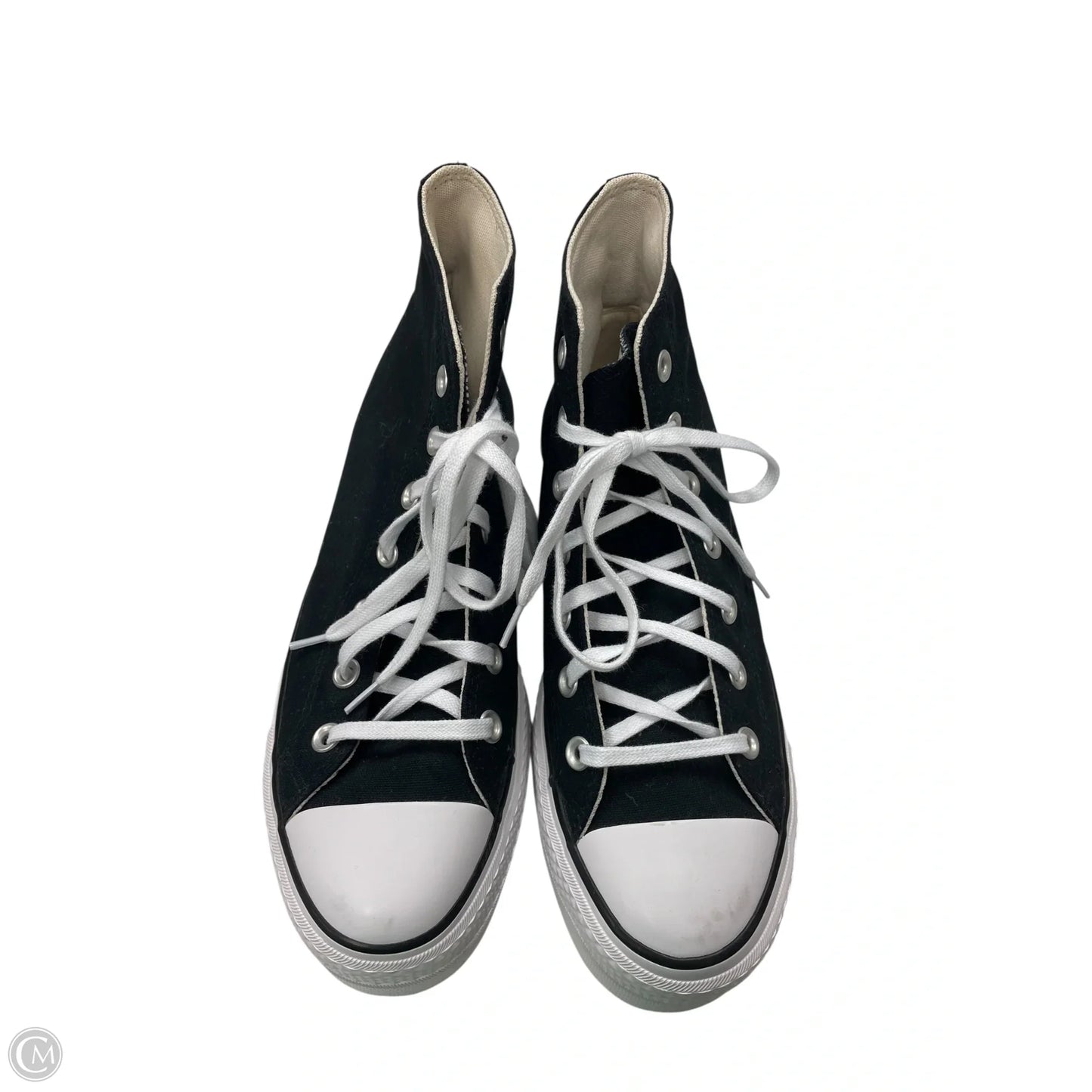 Shoes Sneakers Platform By Converse In Black, Size: 9