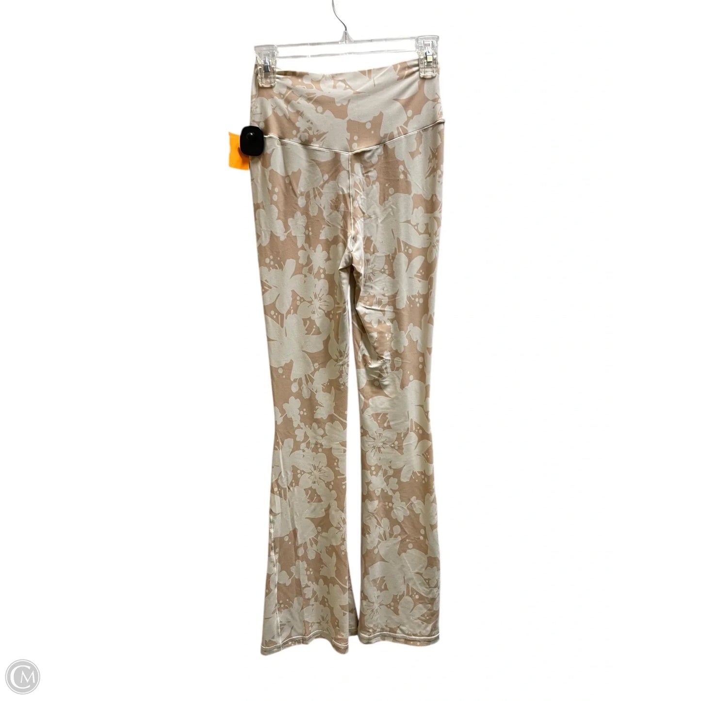 Athletic Leggings By Offline In Tan, Size: L