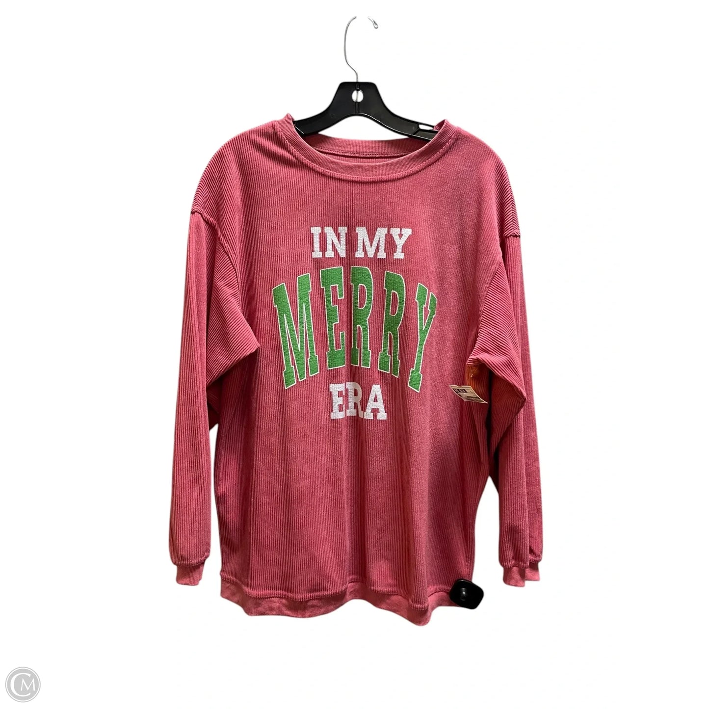 Top Long Sleeve By Clothes Mentor In Pink, Size: S