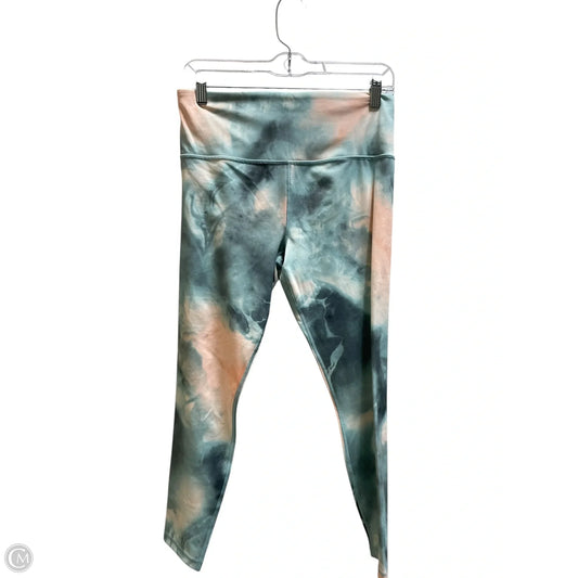 Athletic Leggings By Athleta In Multi-colored, Size: M