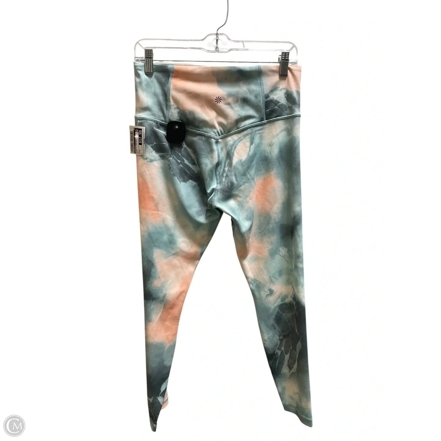 Athletic Leggings By Athleta In Multi-colored, Size: M