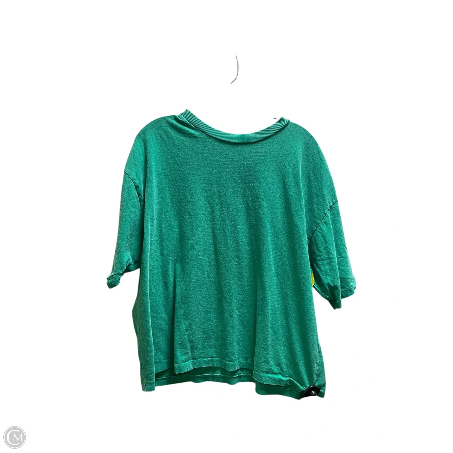 Top Short Sleeve By Free People In Green, Size: S