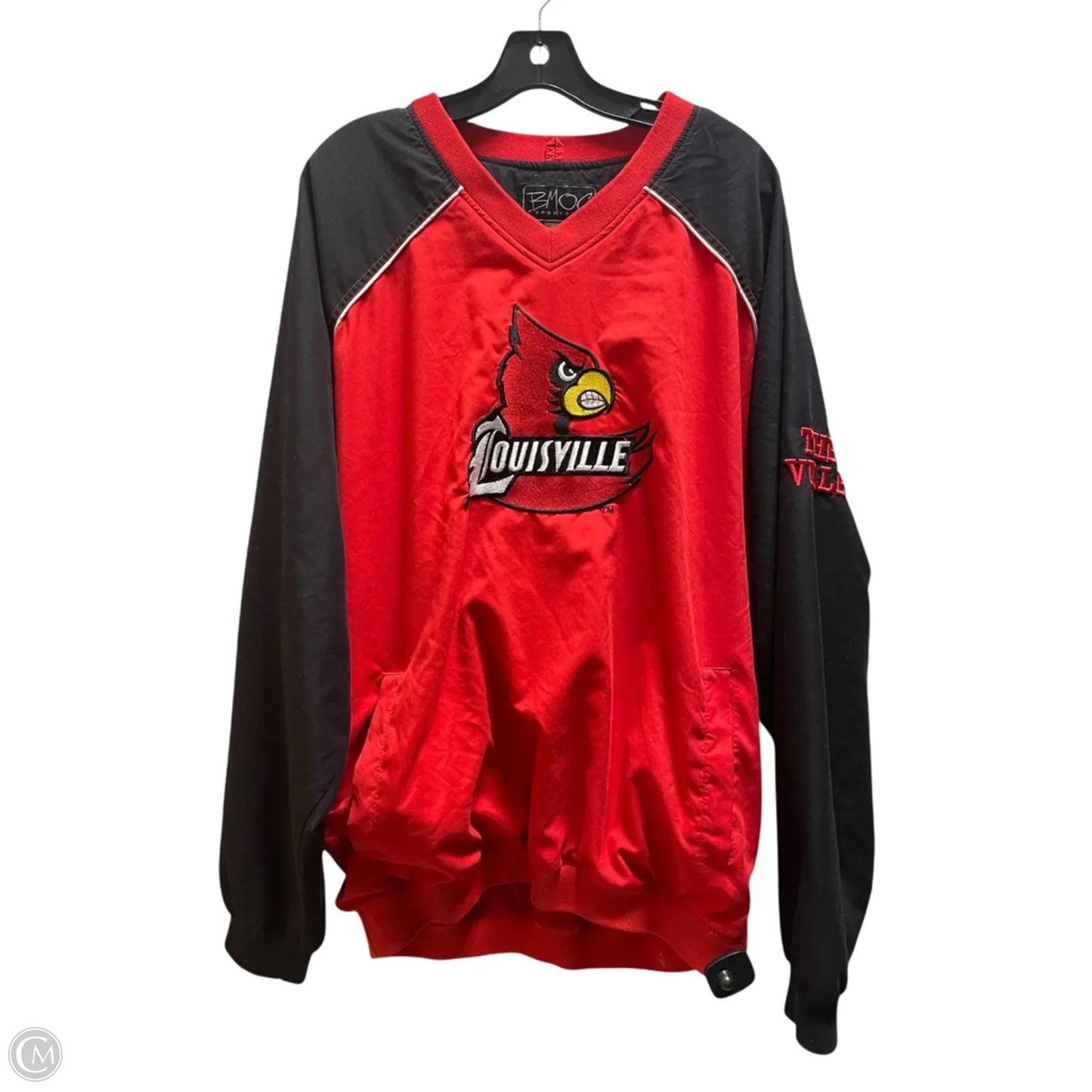 Sweatshirt Crewneck By Clothes Mentor In Black, Size: Xl